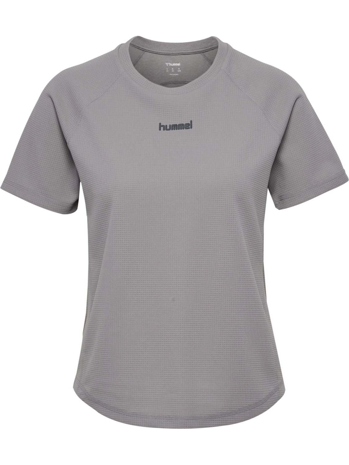 hmlMOMENTUM W T-SHIRT S/S, SHARKSKIN, packshot