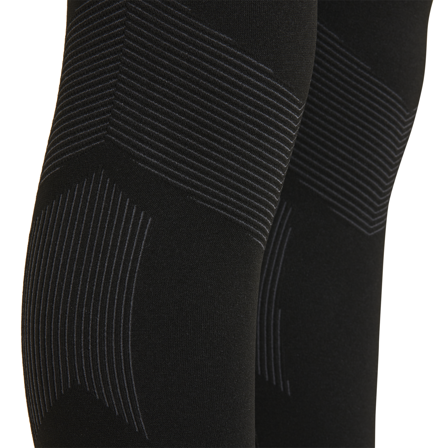 HUMMEL FIRST SEAMLESS KIDS TIGHTS, BLACK, packshot