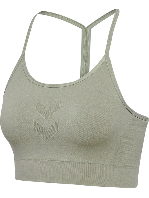 hmlHIIT SEAMLESS BRA, SEAGRASS, packshot