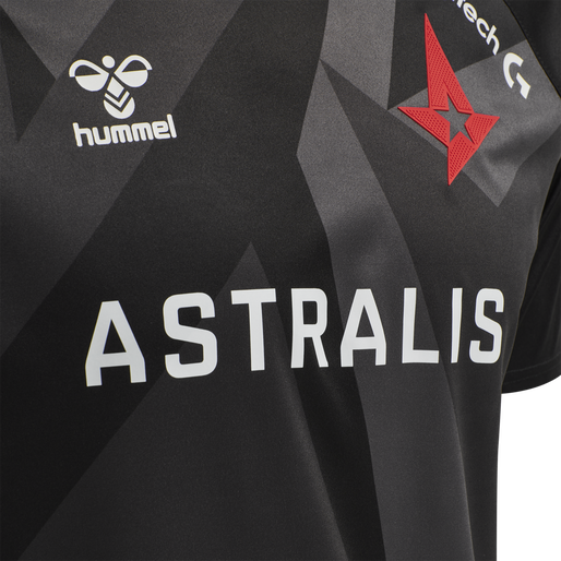 ASTRALIS 20/21 GAME JERSEY S/S, BLACK W, packshot