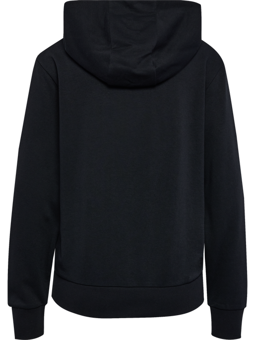 hmlPULSE W SWEAT HOODIE, BLACK, packshot