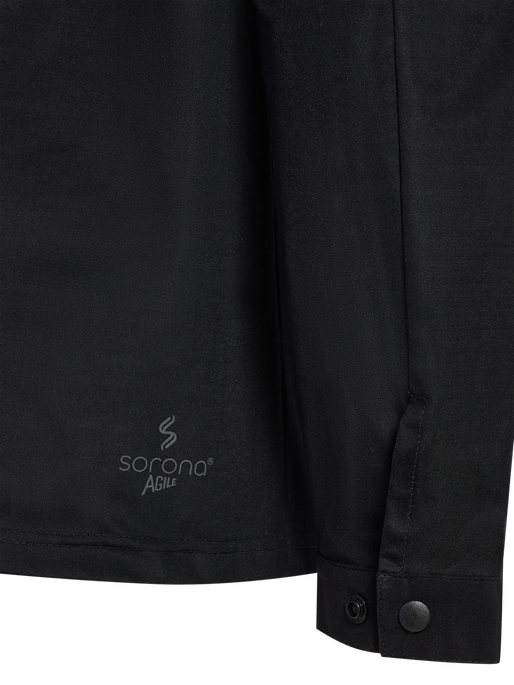 hmlSORONA LOOSE OVERSHIRT, BLACK, packshot