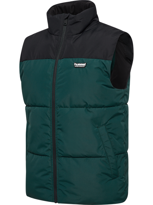 hmlPUFF VEST SPORTSWEAR, PONDEROSA PINE hmlPUFF VEST SPORTSWEAR, PONDEROSA PINE, packshot