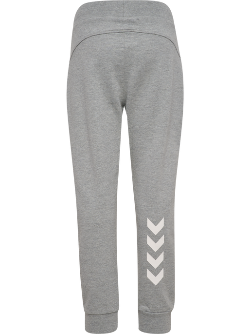 hmlJR REGULAR ADJ WAIST PANTS, GREY MELANGE, packshot