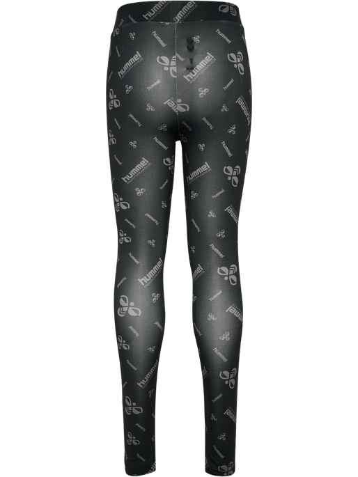 hmlJR GYM TIGHTS, BLACK/EBONY, packshot