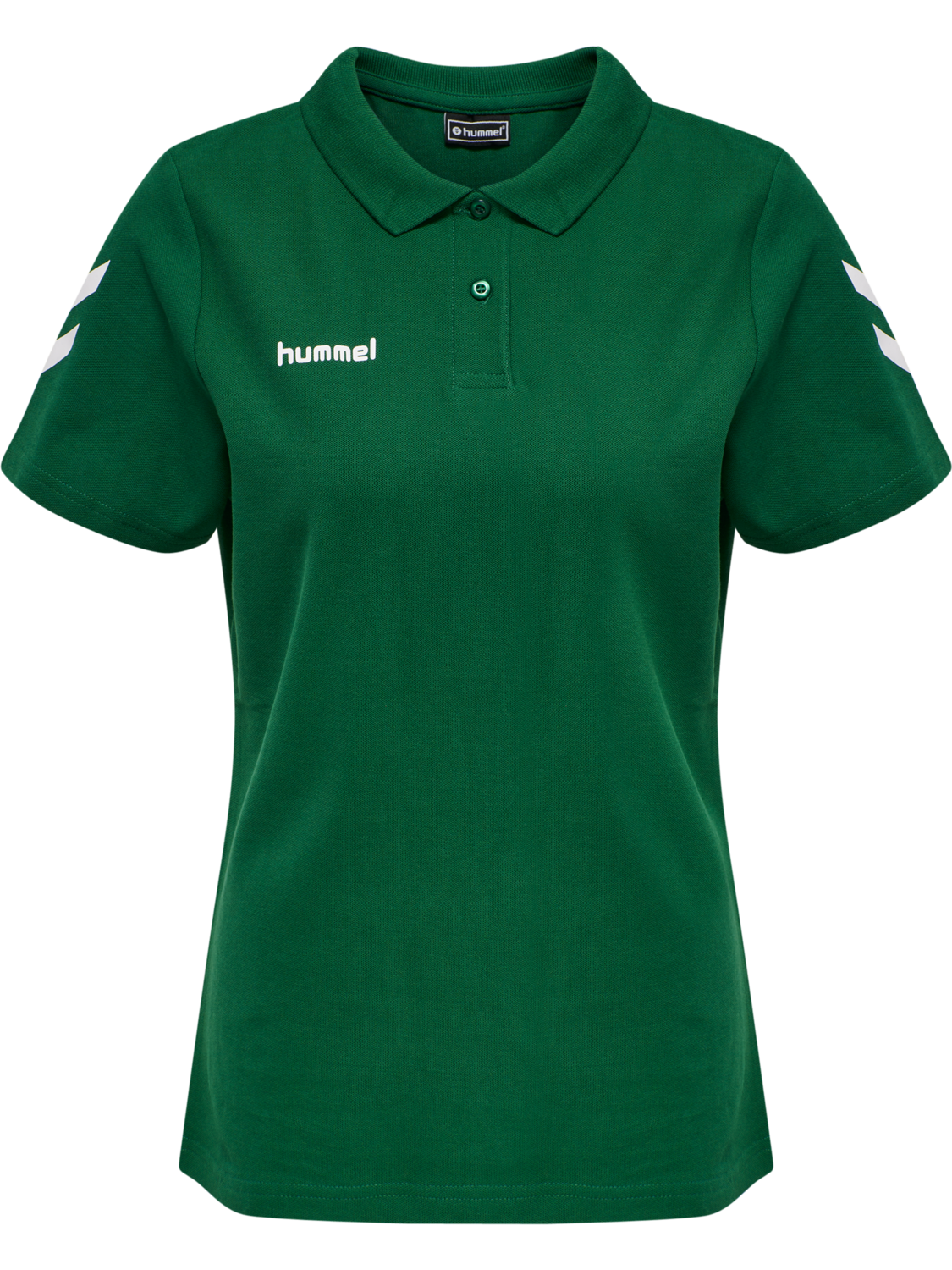 HMLGO COTTON POLO WO, EVERGREEN, packshot