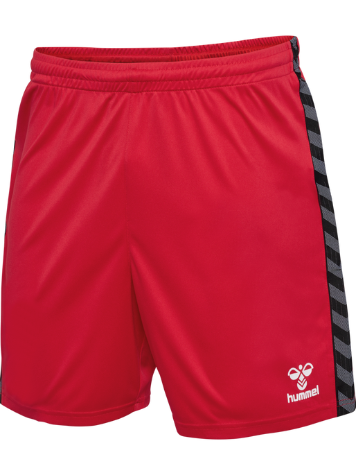 hmlAUTHENTIC PL SHORTS, TRUE RED, packshot