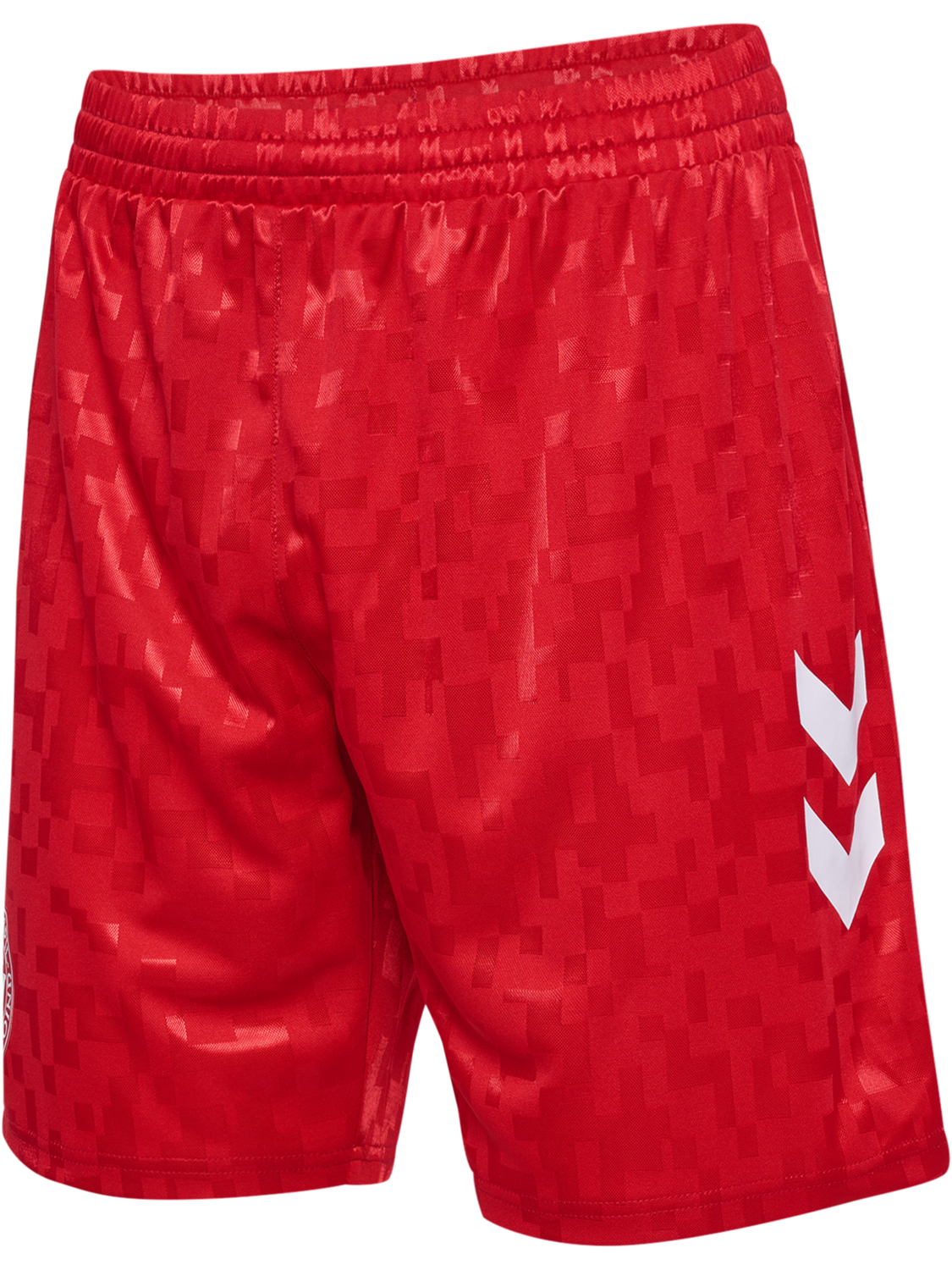 DBU 24 AWAY SHORTS, TANGO RED, packshot