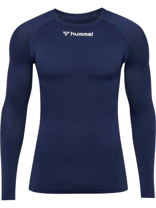 hmlBL COMFORT 2.0 TEE L/S, MARINE, packshot