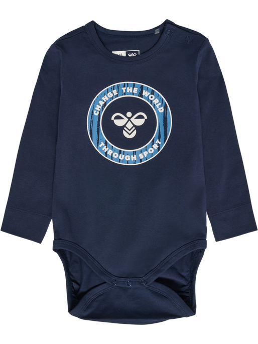 hmlBOBBY BODY L/S, BLUE NIGHTS, packshot
