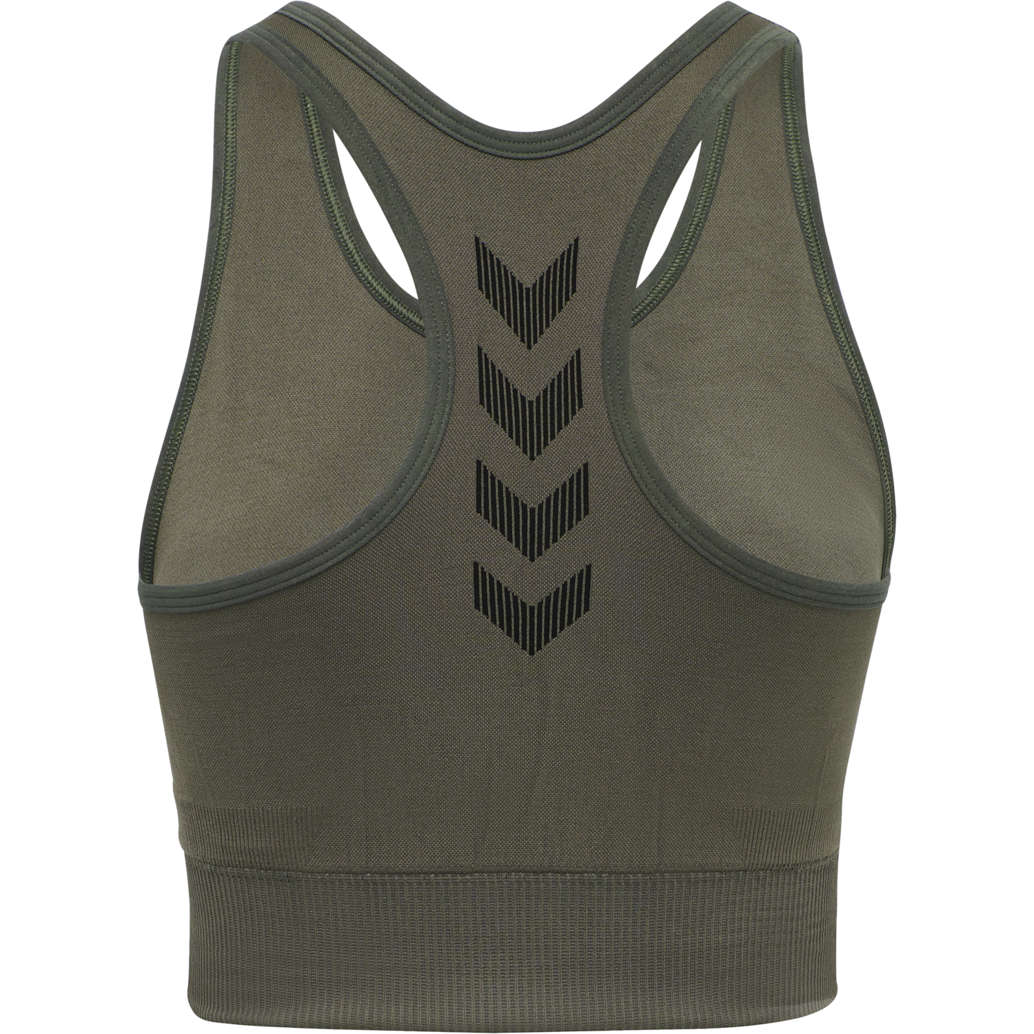 HUMMEL FIRST SEAMLESS BRA WOMAN, GRAPE LEAF, packshot