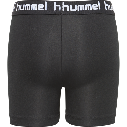 HMLTONA TIGHT SHORTS, BLACK, packshot