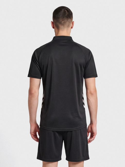 hmlPROMO POLO, BLACK, model