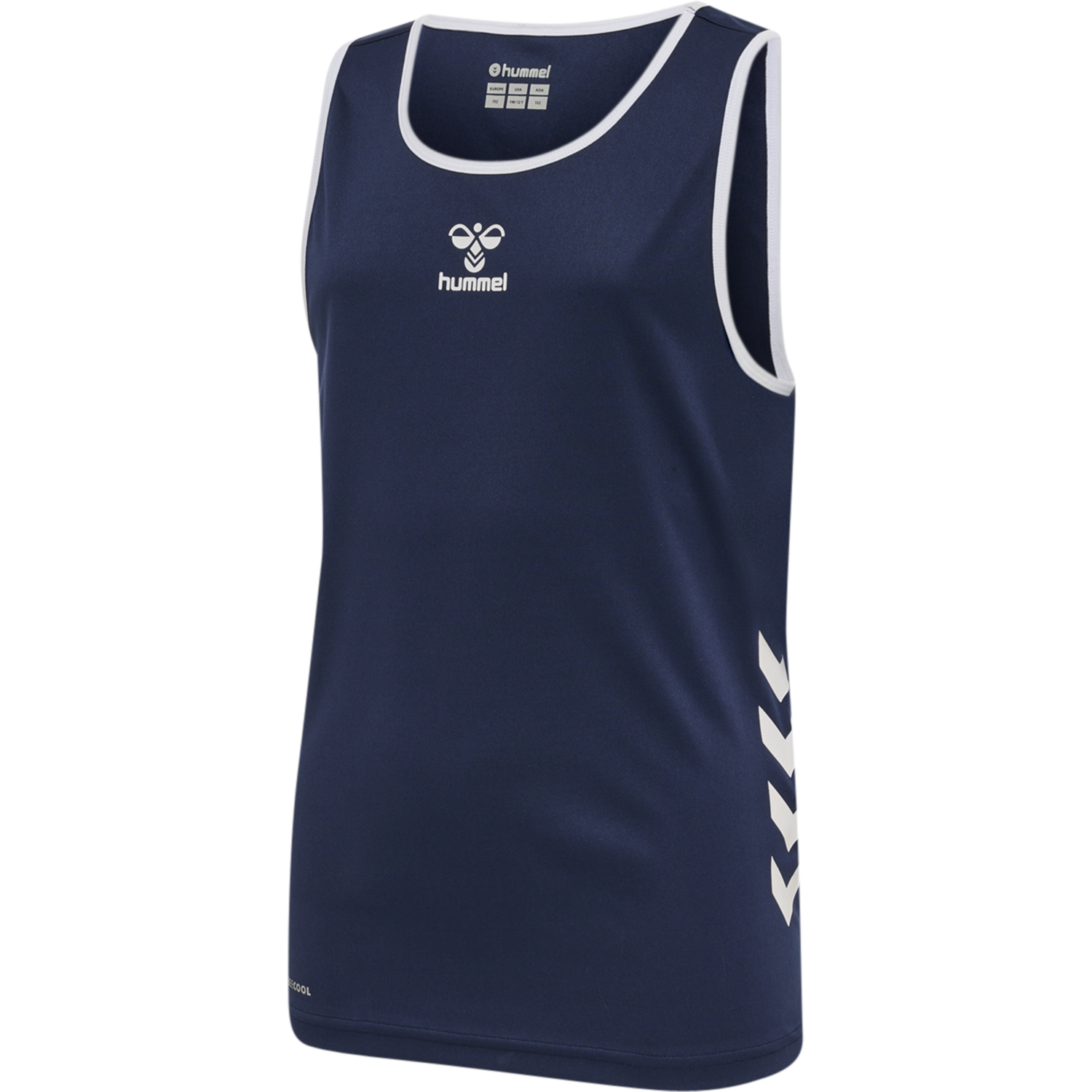 hmlCORE XK BASKET JERSEY KIDS, MARINE, packshot