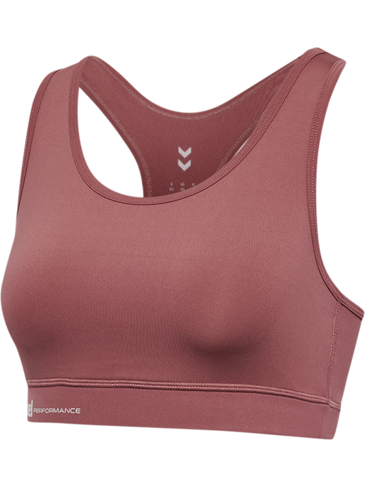 hmlPULSE LIGHT SUPPORT BRA, WISTFUL MAUVE, packshot