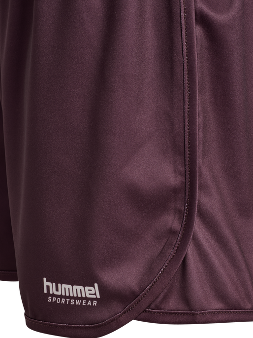 hmlPOLY W FB SHORTS, VINEYARD WINE hmlPOLY W FB SHORTS, VINEYARD WINE, packshot