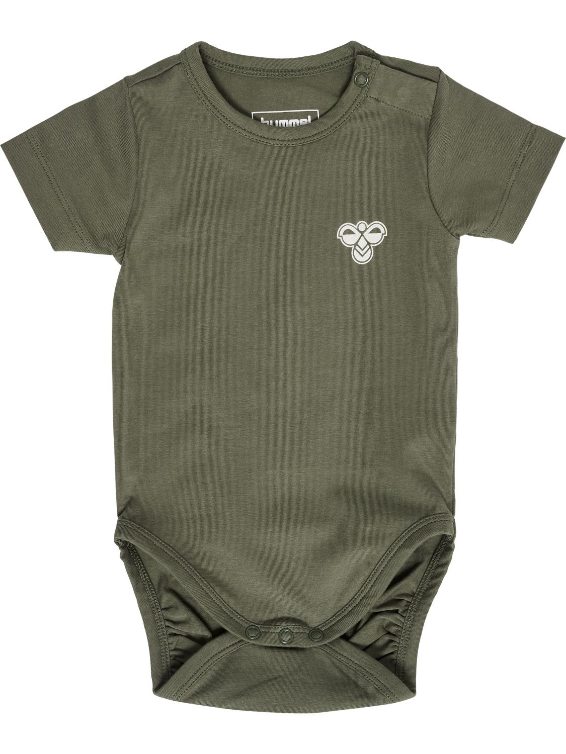 hmlMINI SOLID BODY S/S BEE, DUSTY OLIVE, packshot