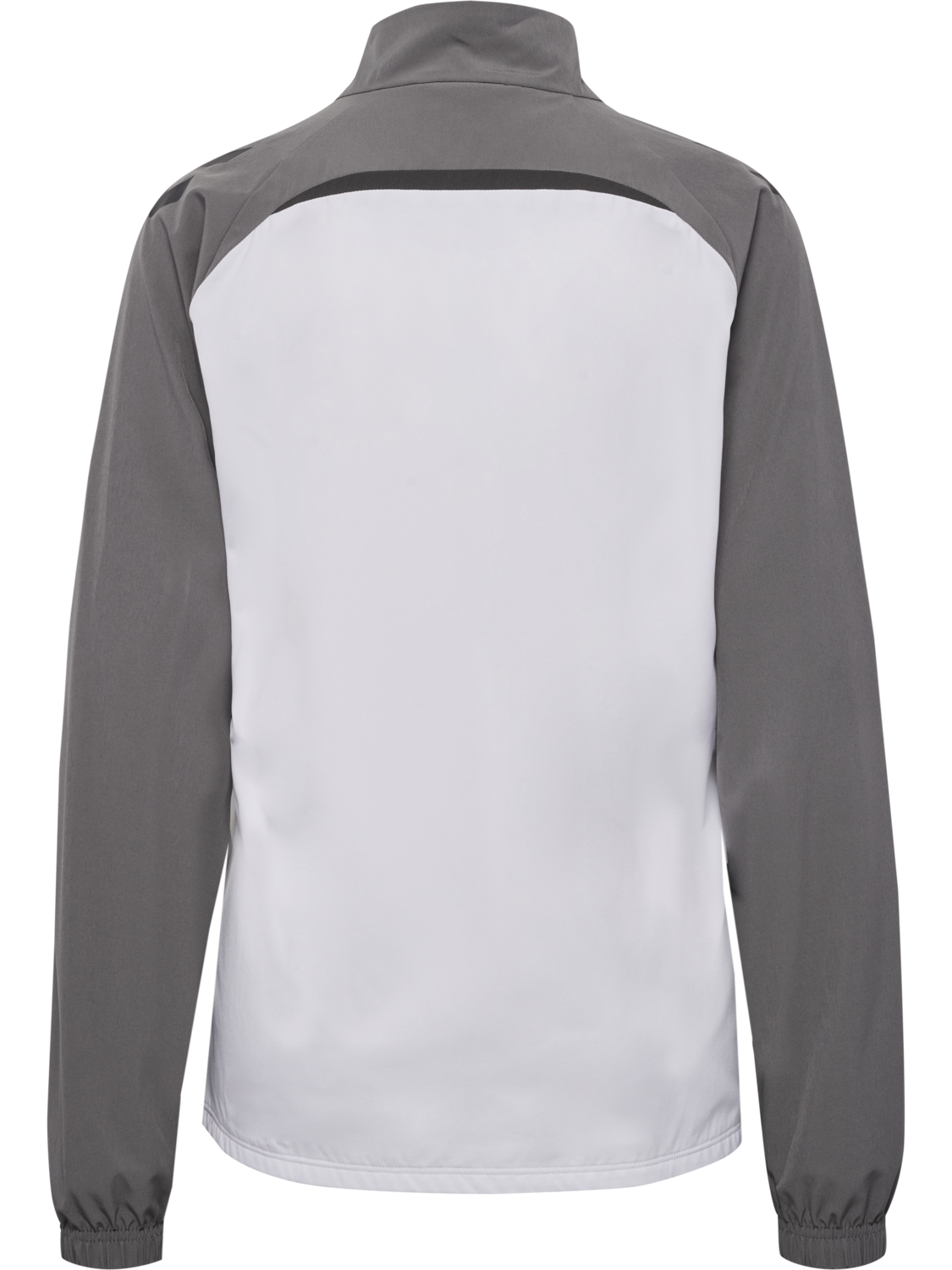 hmlLEAD 2.0  WOVEN JACKET WOMAN, WHITE/STEEL GRAY, packshot