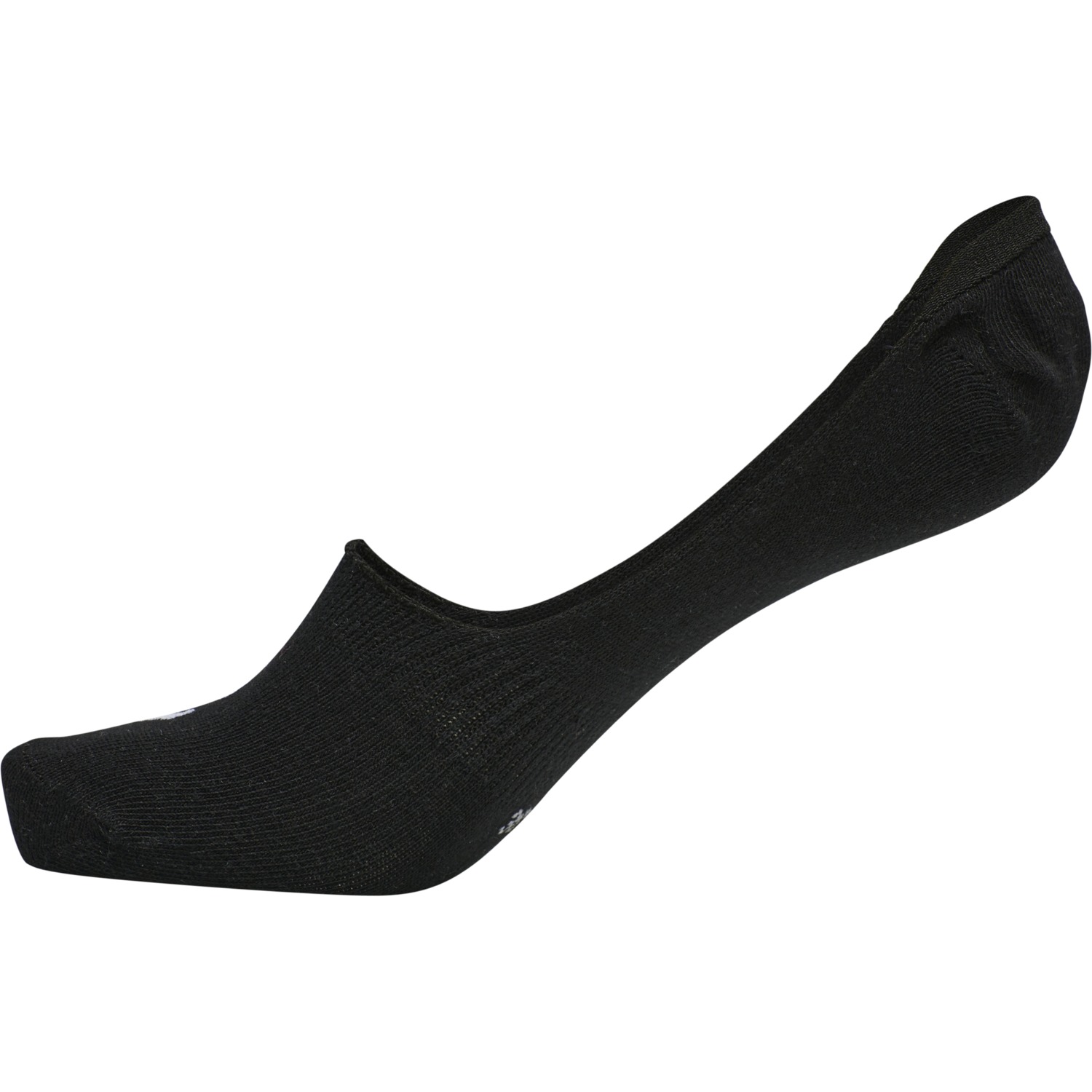 hmlCHEVRON 6-PACK NO SHOW SOCKS, BLACK, packshot