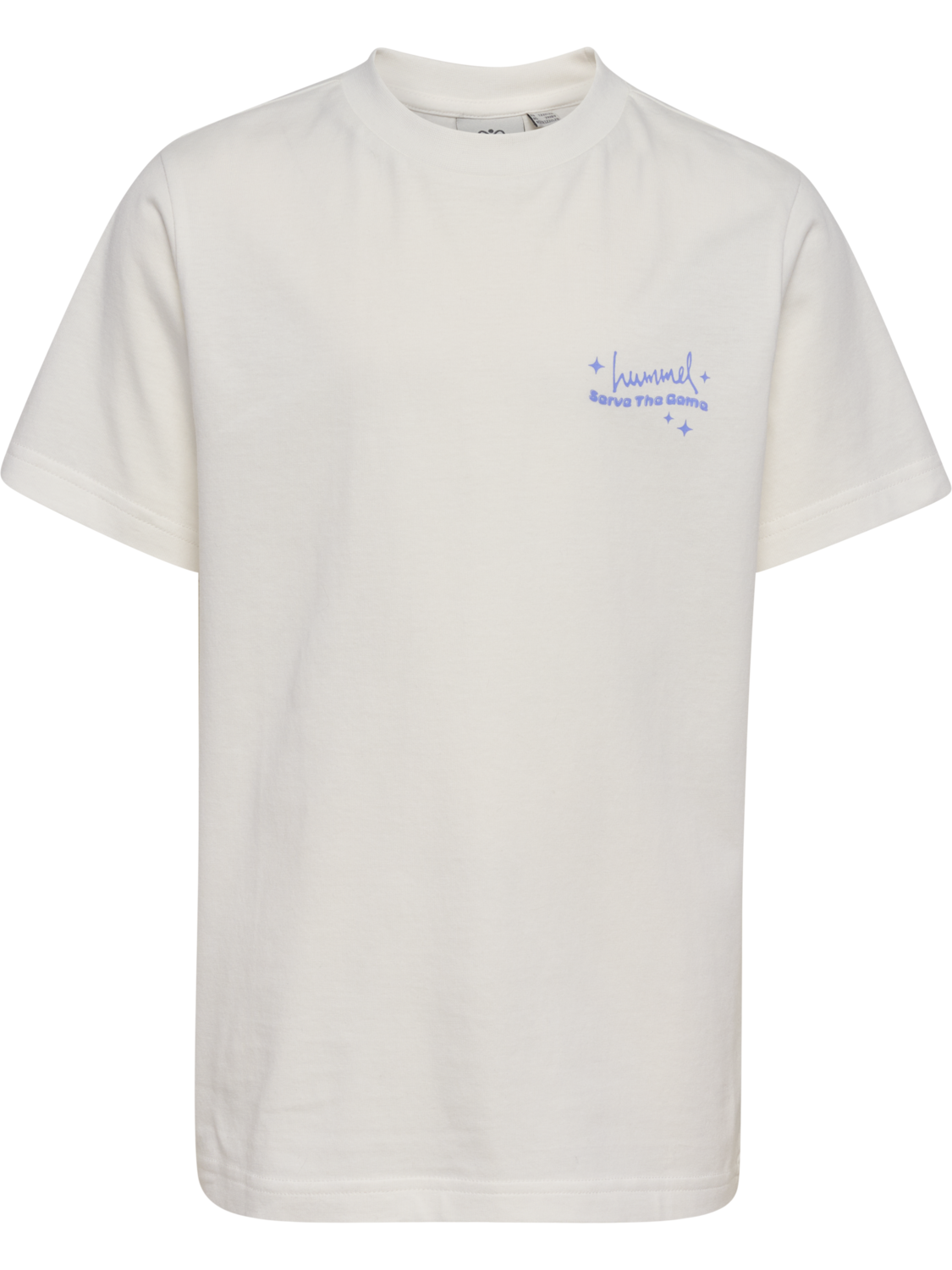 hmlJR REG GRAPHIC T-SHIRT S/S, MARSHMALLOW, packshot