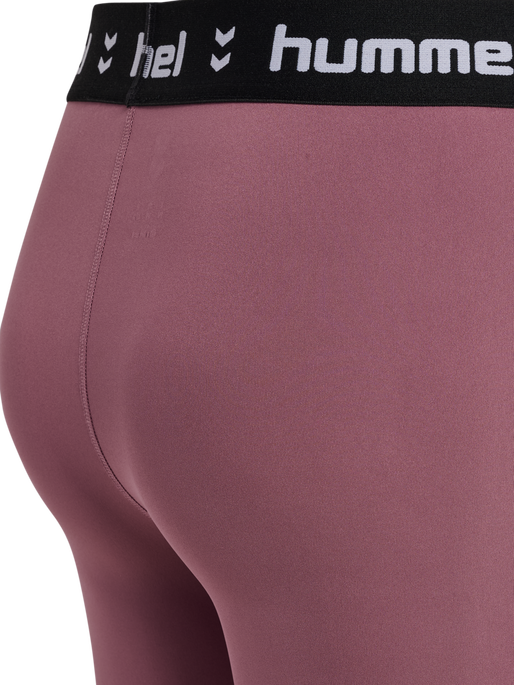 hmlPULSE MID WAIST SHORT TIGHTS, WISTFUL MAUVE hmlPULSE MID WAIST SHORT TIGHTS, WISTFUL MAUVE, packshot