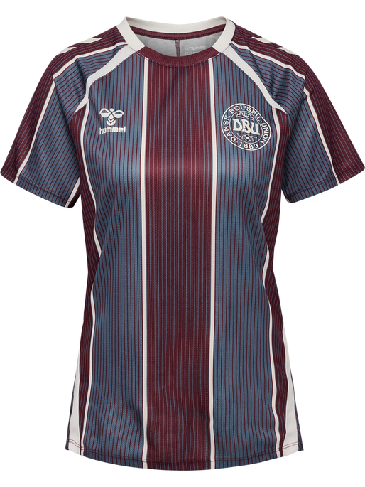 DBU WOMAN 25 PRE GAME JERSEY S/S, MULTI COLOUR, packshot