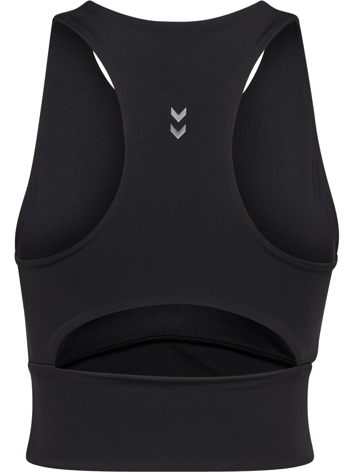 hmlPULSE MEDIUM SUPPORT BRA TOP, BLACK, packshot