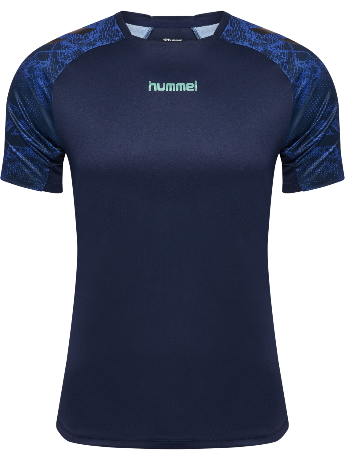 hmlBLAZE26 PRO TRAINING JERSEY S/S, MARINE, packshot