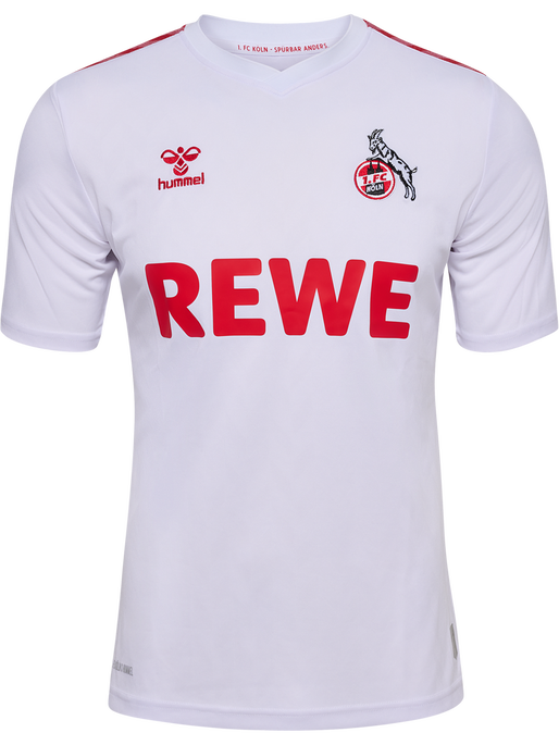 1FCK 23/24 HOME JERSEY S/S, WHITE/TRUE RED, packshot