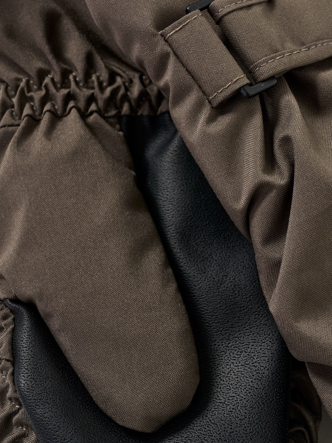 hmlIGLO TEX MITTENS, MAJOR BROWN, packshot