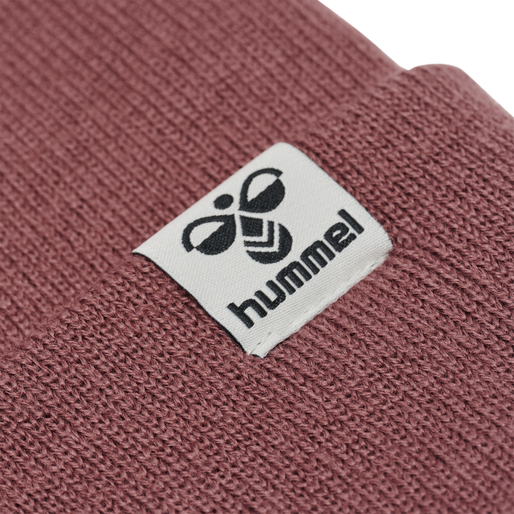 hmlPARK BEANIE, ROSE BROWN, packshot