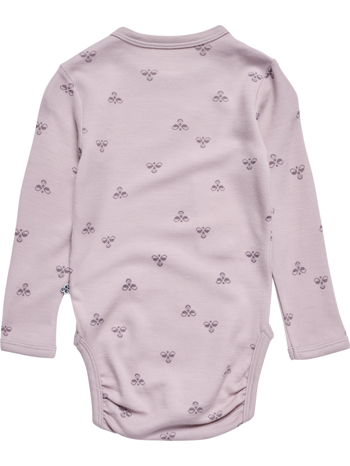 hmlMINI WOOL BODY L/S, CLOUD GRAY, packshot