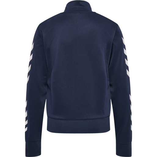 hmlLEGACY POLY WOMAN ZIP JACKET, BLUE NIGHTS hmlLEGACY POLY WOMAN ZIP JACKET, BLUE NIGHTS, packshot