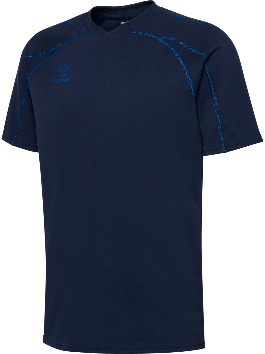 hmlMOVE 2.0 T-SHIRT S/S, MARINE, packshot