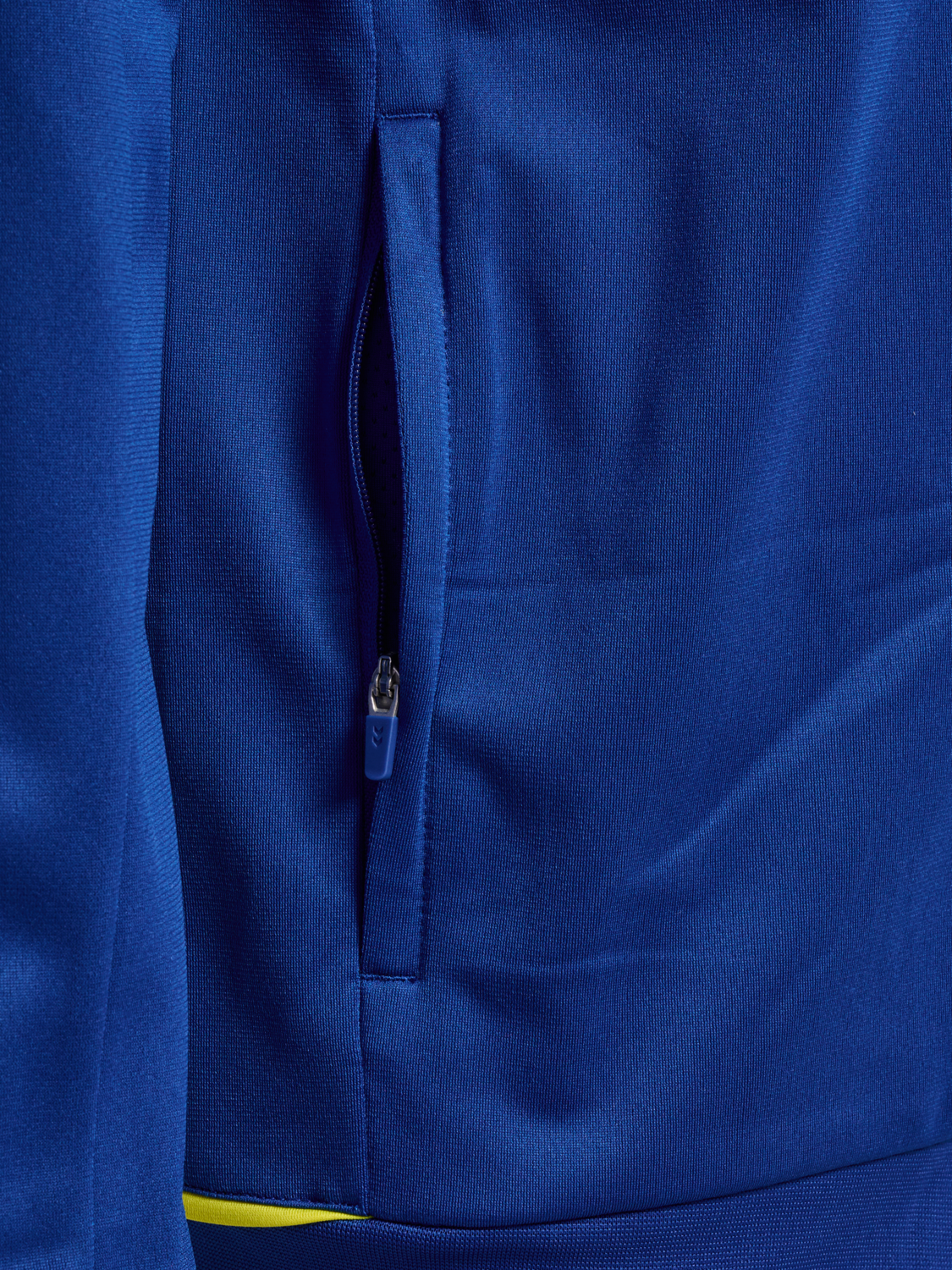 hmlCORE 2.0 TRACK ZIP JACKET, TRUE BLUE/BLAZING YELLOW, packshot
