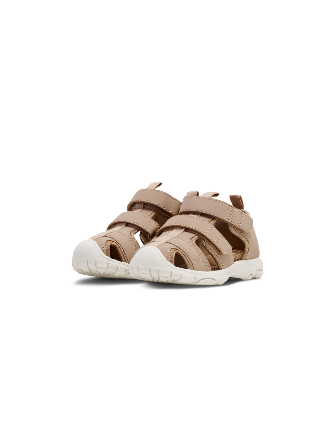 SANDAL VELCRO INFANT, WARM TAUPE, packshot