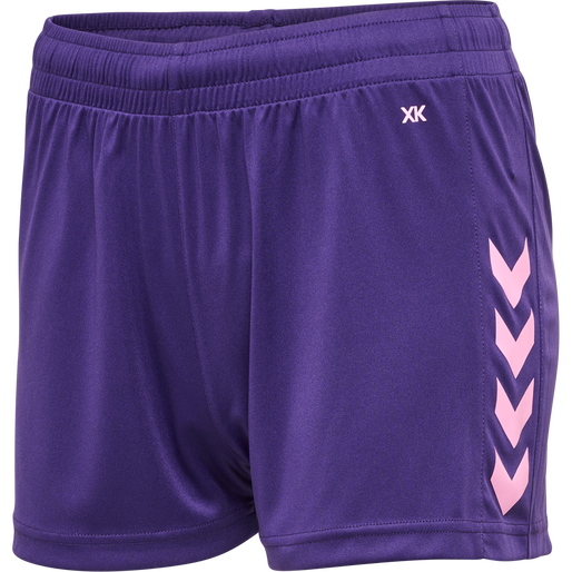 hmlCORE XK POLY SHORTS WOMAN, ACAI, packshot