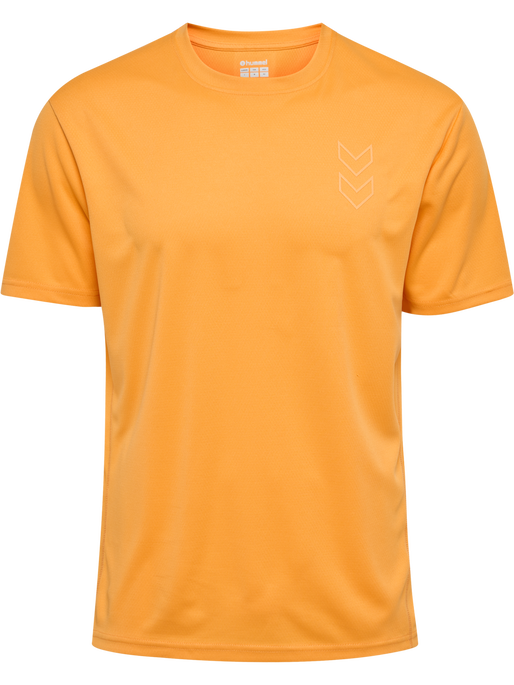 hmlACTIVE PL JERSEY S/S, BLAZING ORANGE hmlACTIVE PL JERSEY S/S, BLAZING ORANGE, packshot