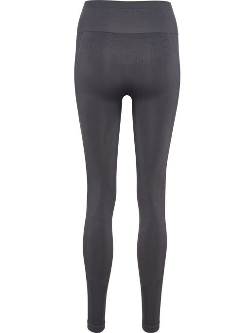 hmlTIF SEAMLESS HIGH WAIST TIGHTS, BLACKENED PEARL, packshot