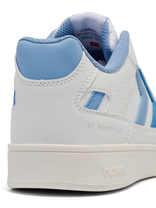 ST. POWER PLAY WMNS LZD, BRIGHT WHITE/CERULEAN, packshot