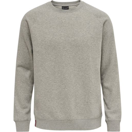 hmlRED CLASSIC SWEATSHIRT, GREY MELANGE hmlRED CLASSIC SWEATSHIRT, GREY MELANGE, packshot
