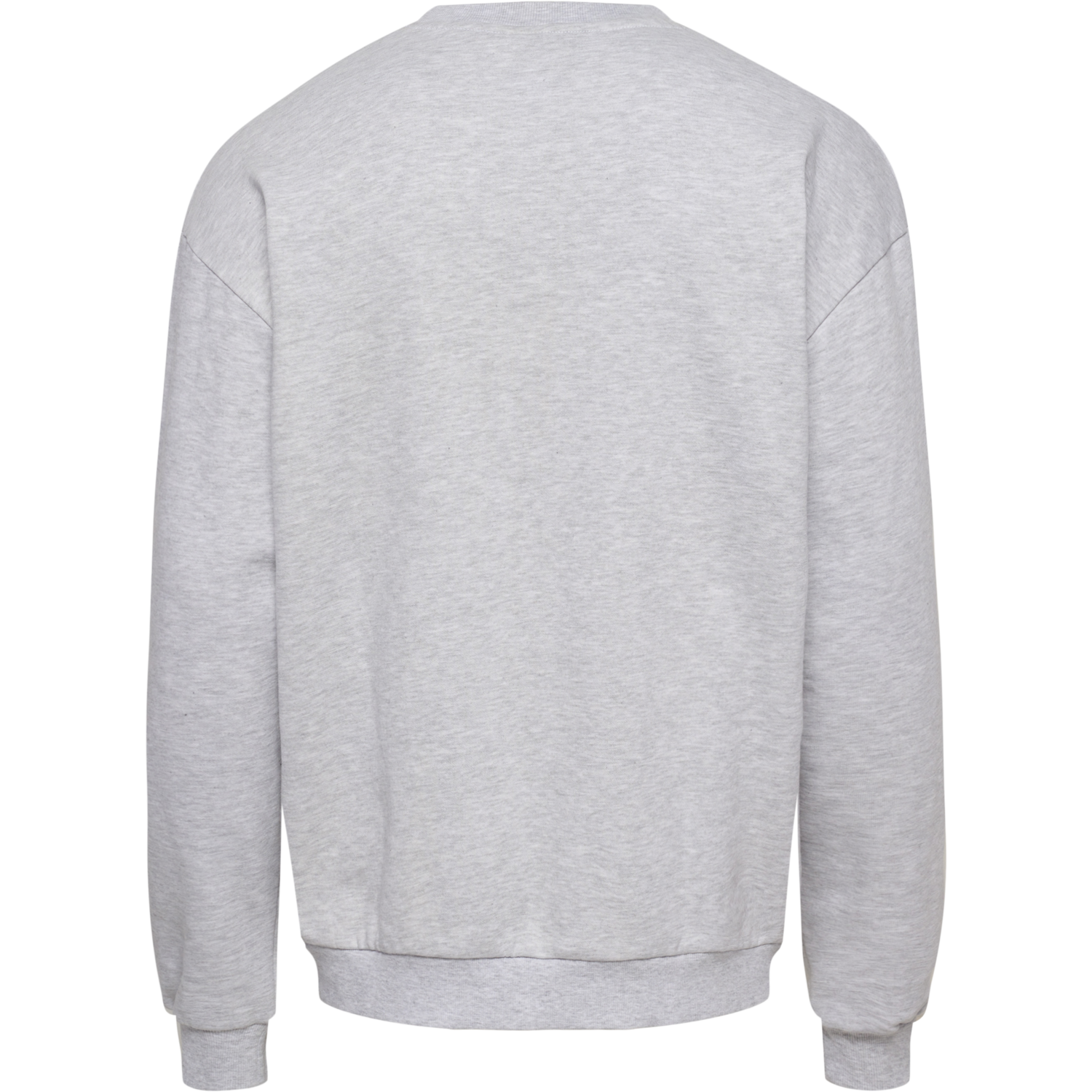 hmlLP10 BOXY SWEATSHIRT, LIGHT GREY MELANGE, packshot