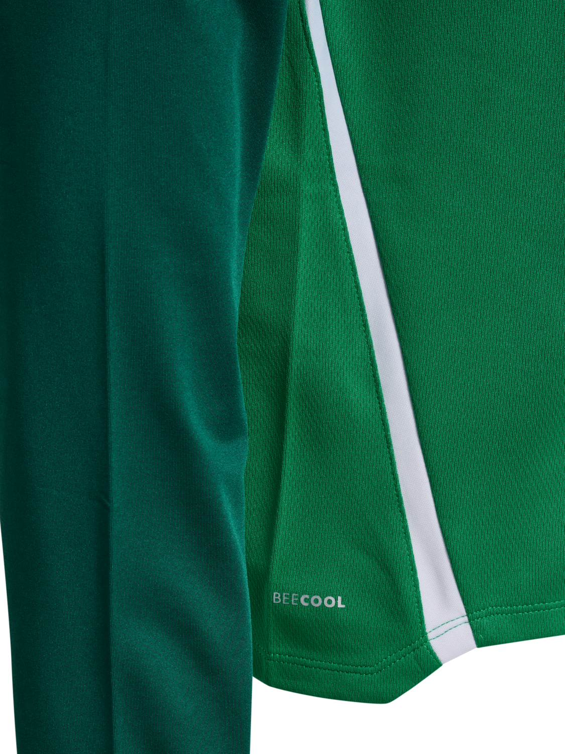 hmlLEAD 2.0 HALF ZIP, JELLY BEAN/EVERGREEN, packshot