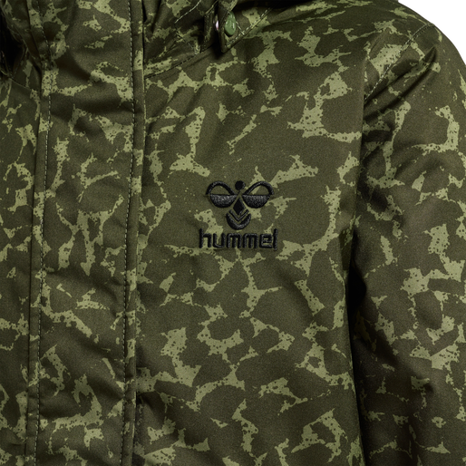 hmlURBAN TEX JACKET, OLIVE NIGHT, packshot