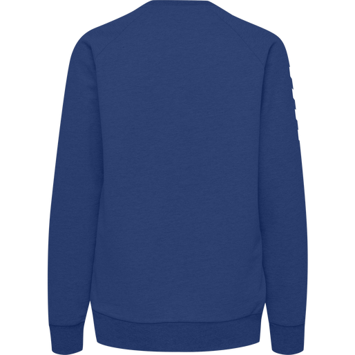 HMLGO COTTON SWEATSHIRT WOMAN, TRUE BLUE, packshot