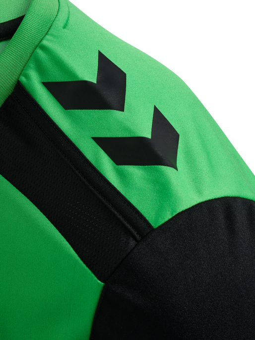 FFHB NEW REFEREE JERSEY S/S, POISON GREEN WO SPONSOR FFHB NEW REFEREE JERSEY S/S, POISON GREEN WO SPONSOR, packshot