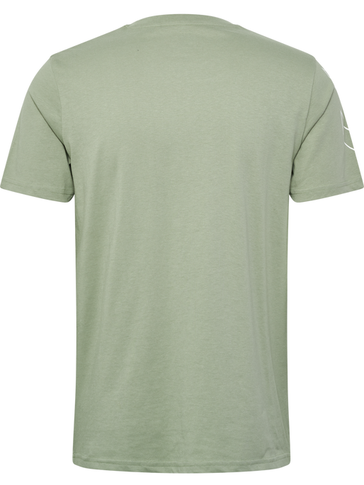hmlTE EFFORT COTTON T-SHIRT, SEAGRASS, packshot