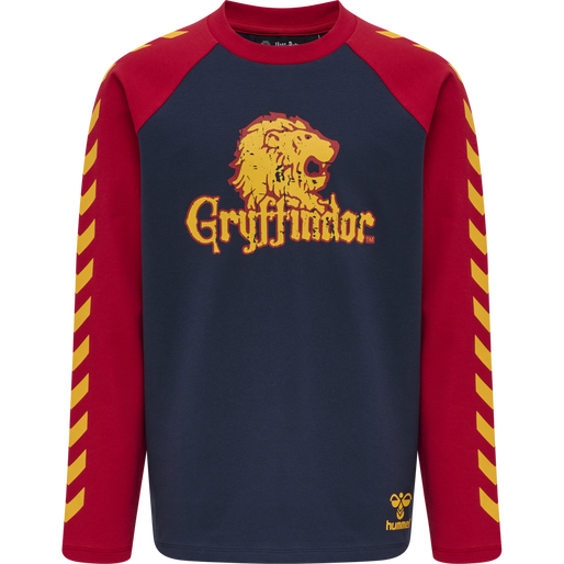 hmlHARRY POTTER BOYS T-SHIRT L/S, SCARLET SAGE hmlHARRY POTTER BOYS T-SHIRT L/S, SCARLET SAGE, packshot