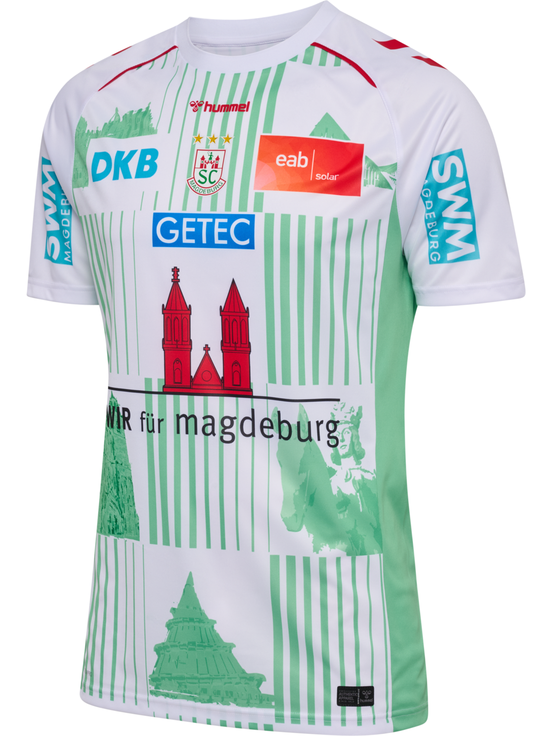 SCM 26/27 BL AWAY JERSEY S/S, WHITE, packshot