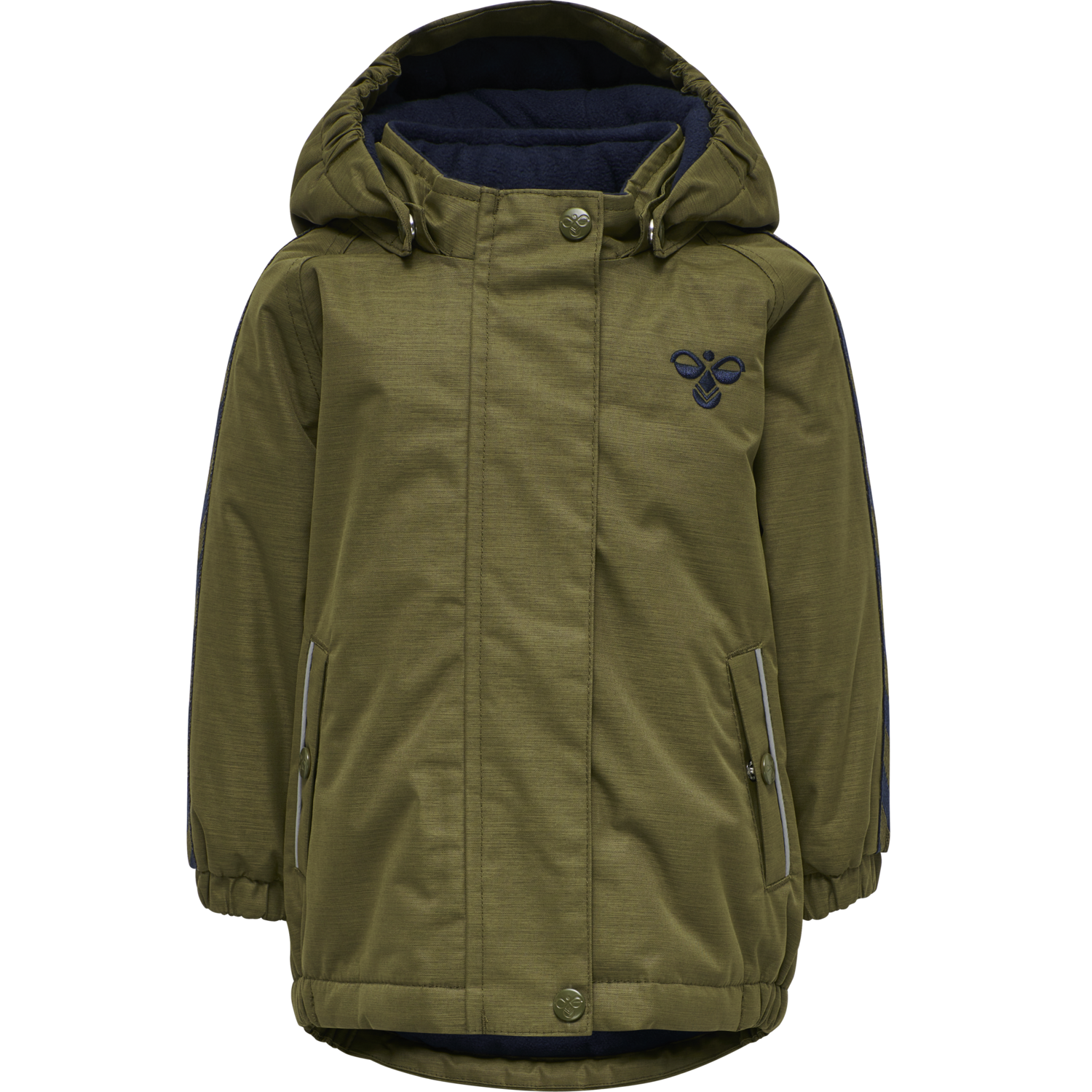 hmlPOLAR JACKET, DARK OLIVE, packshot